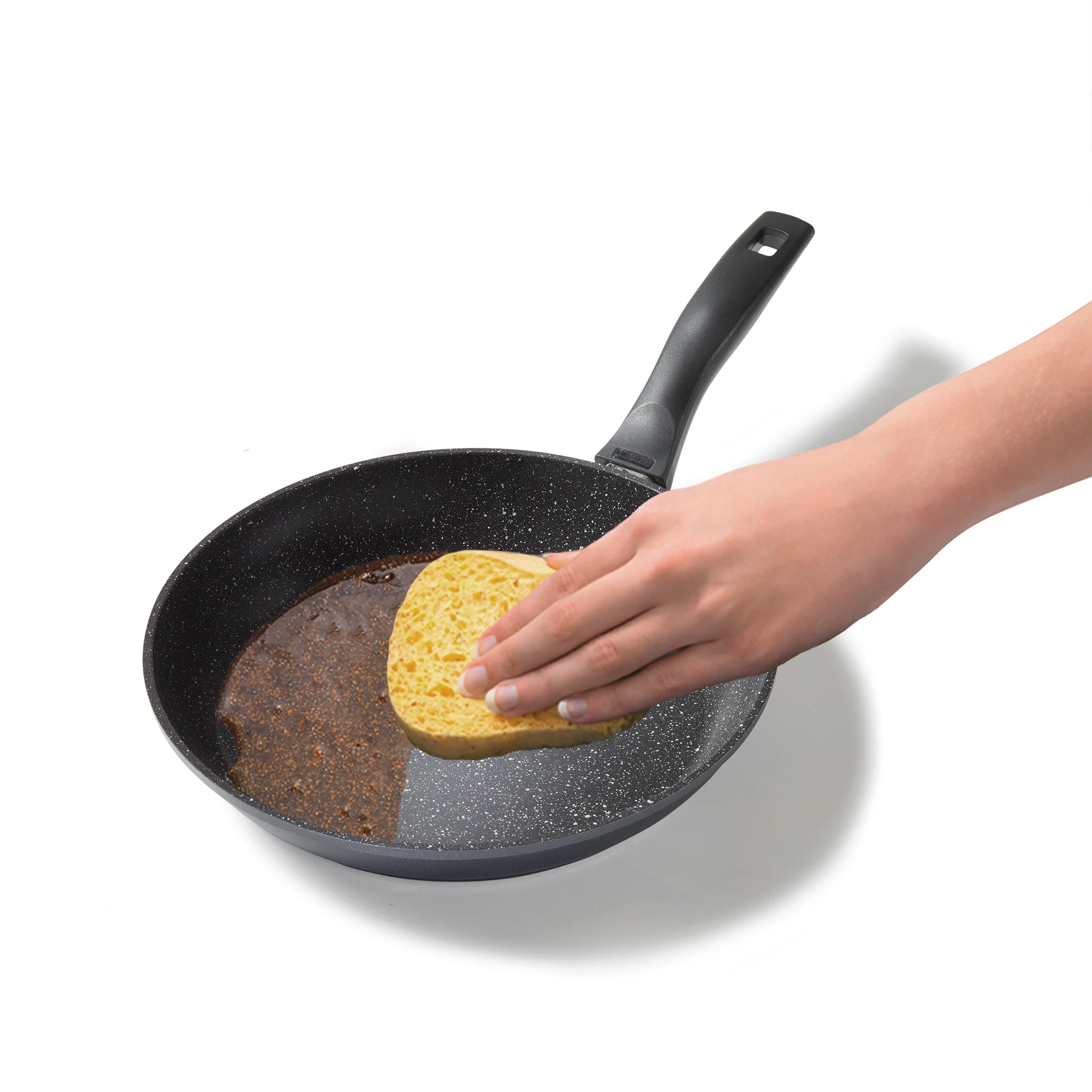 STONELINE® Kochgeschirr-Set 8 teilig mit Deckeln, beschichtete Töpfe & Pfannen Induktion geeignet