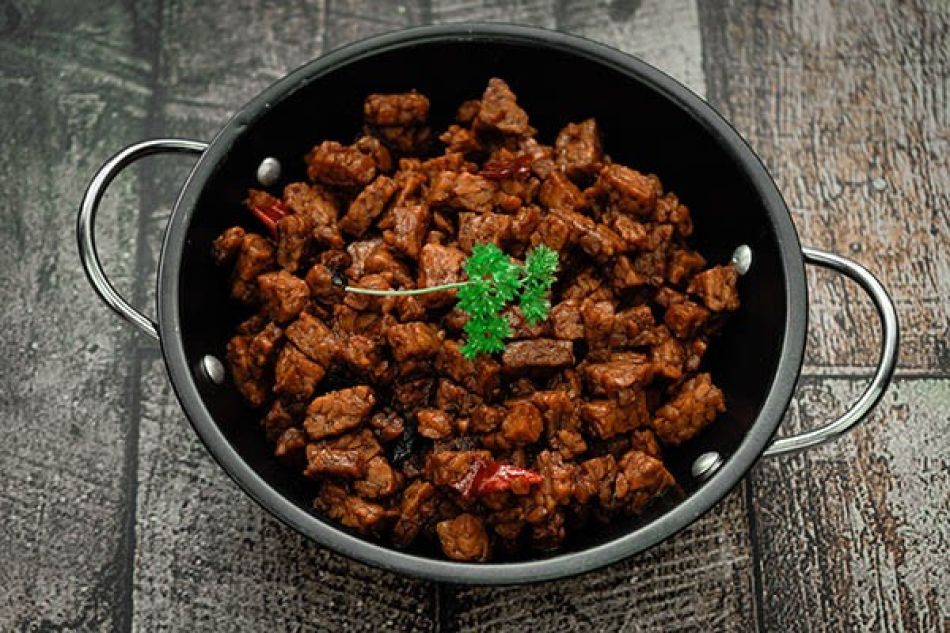 Tempeh Bumbu Bali: gefermenteerde sojabonencake in Balinese stijl