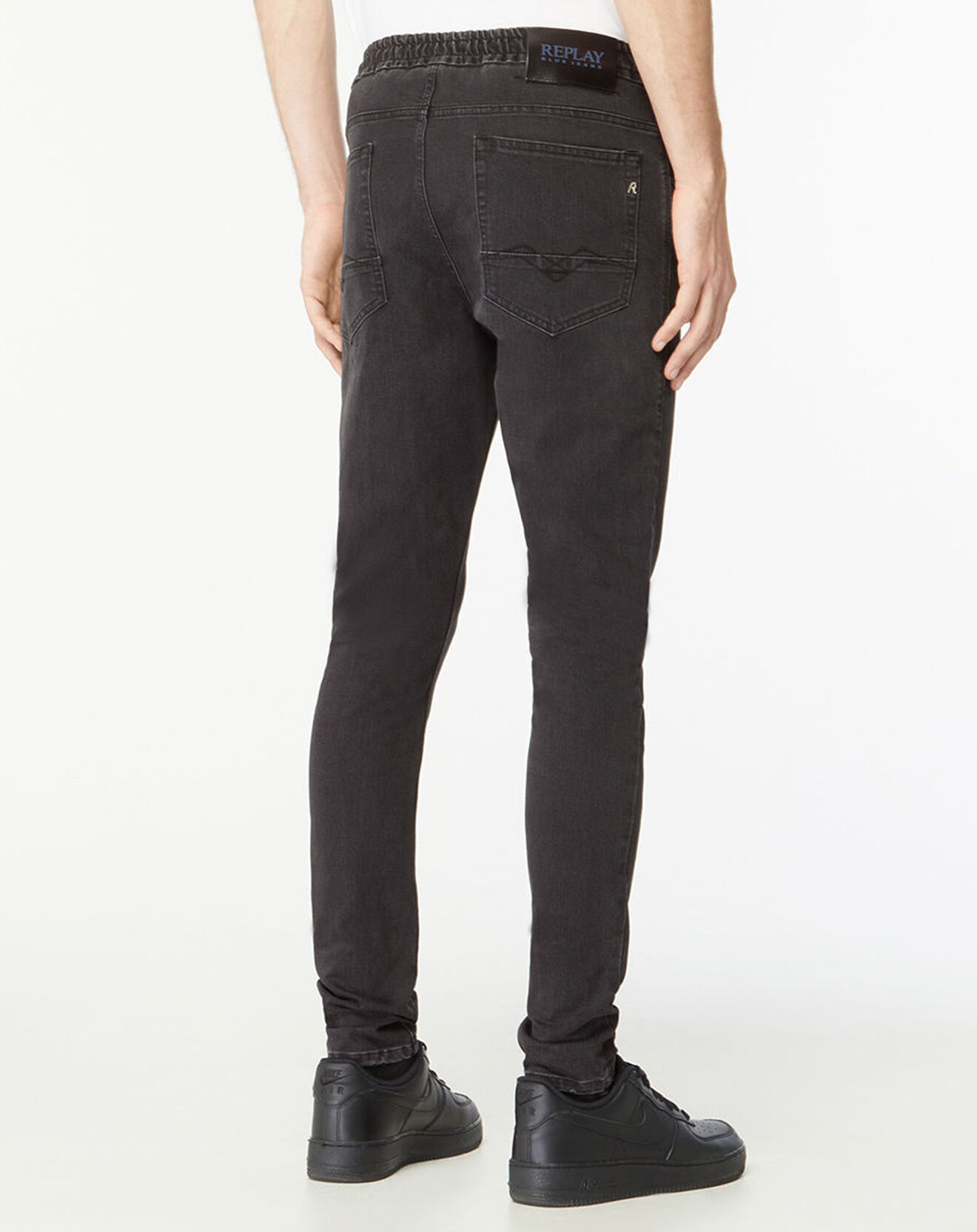 Replay Jean Replay 573 Bio Milano gris foncé