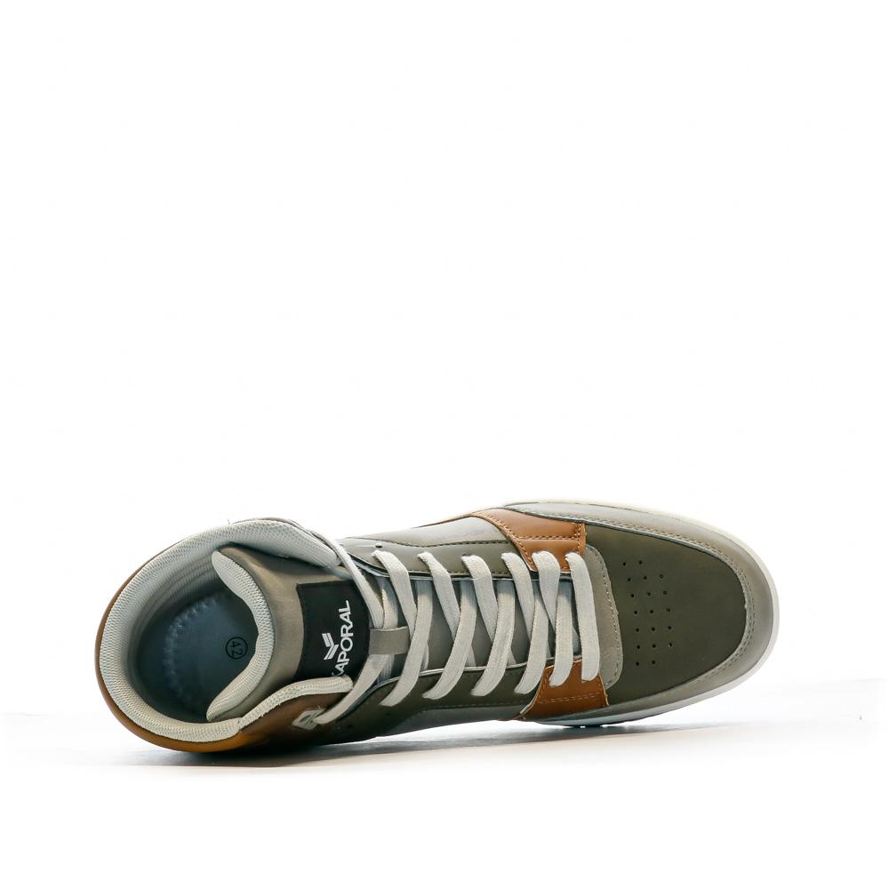 Kaporal Baskets Gris/Marron Homme Kaporal Badhigh