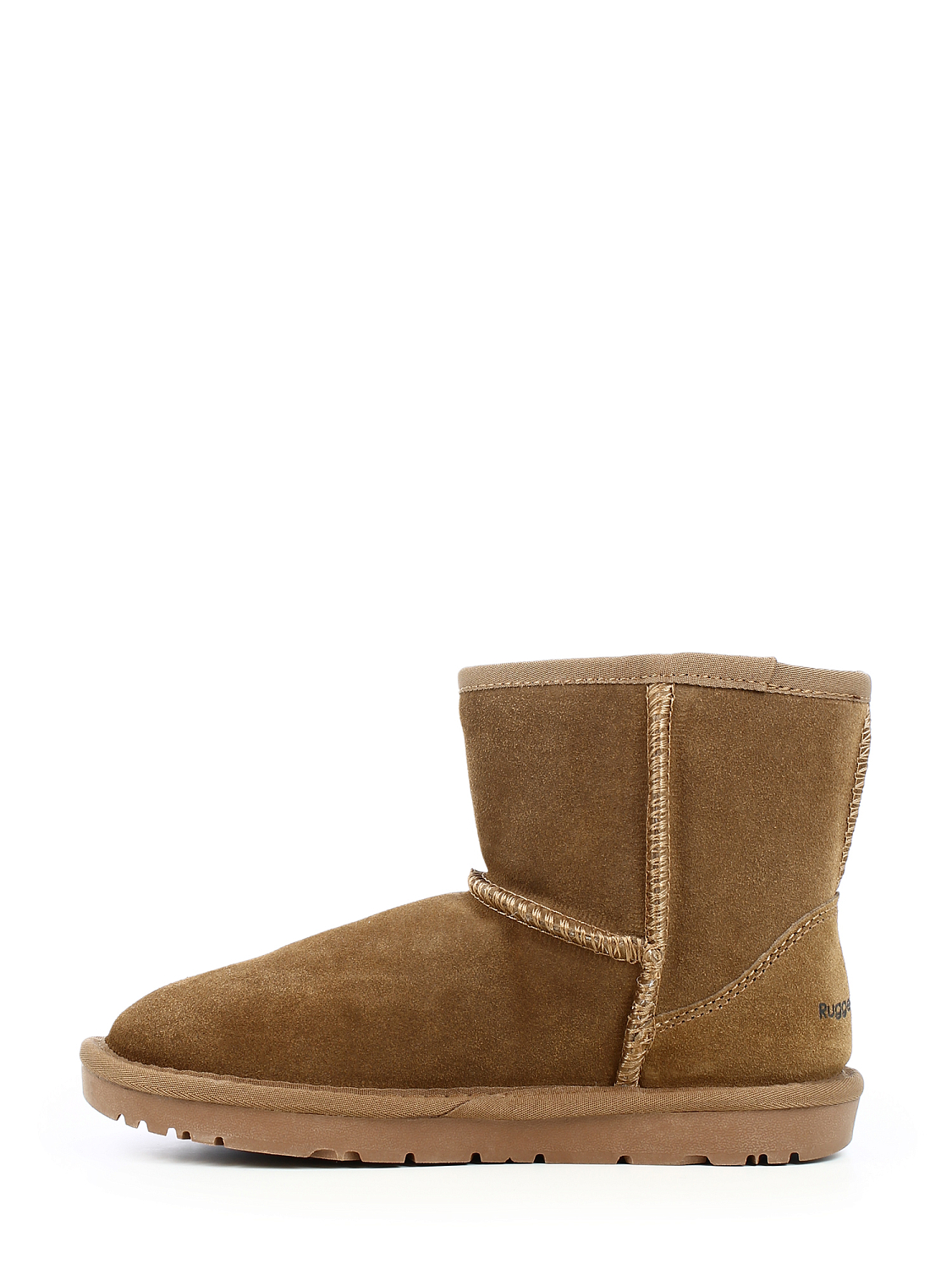 Rugged Gear BONDI LOW WOOL Suede Water Resistant Kids Chestnut