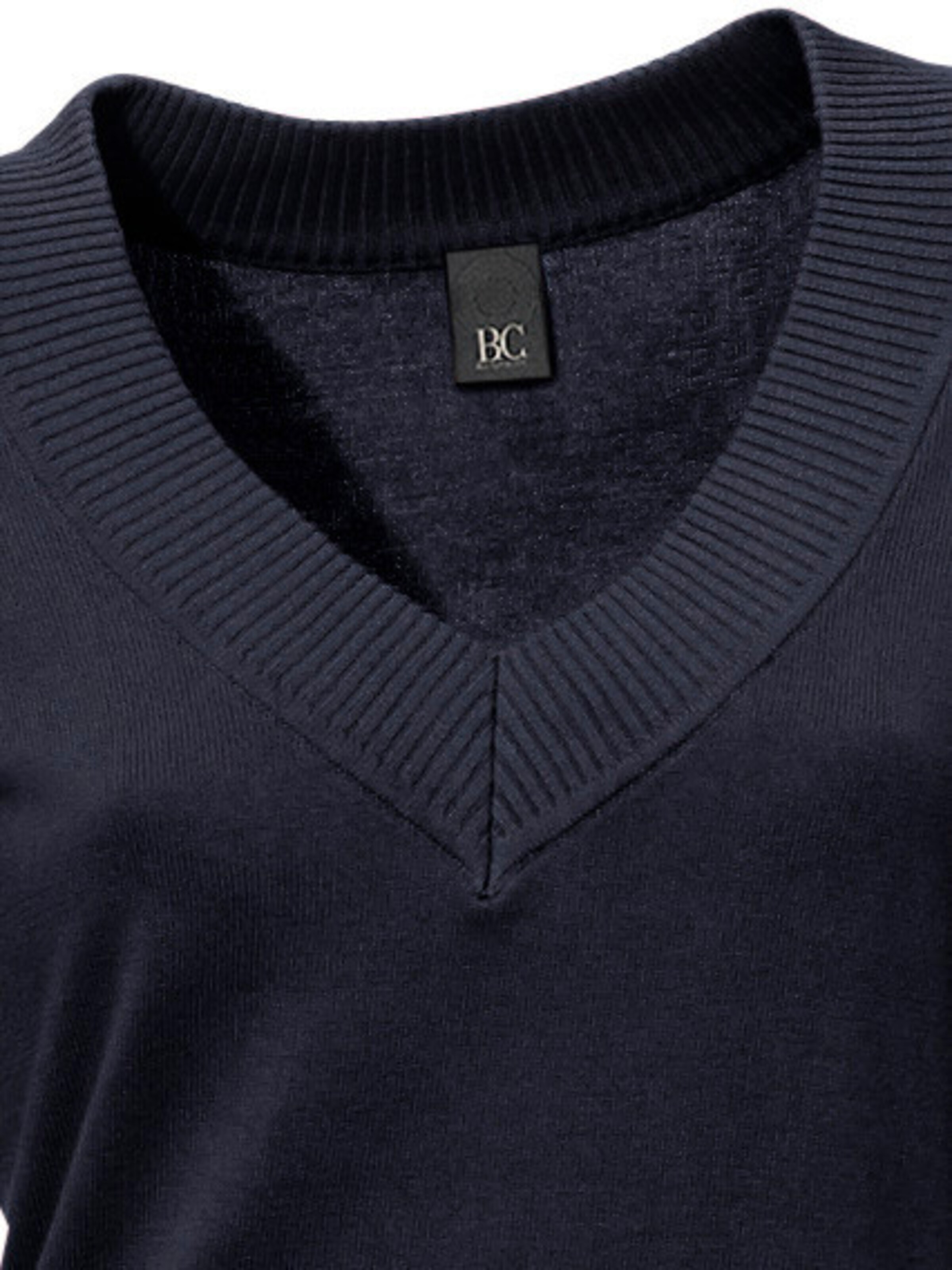 heine V-Pullover in marine