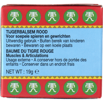Tigerbalsem Rood spierpijnverlichting 19 g