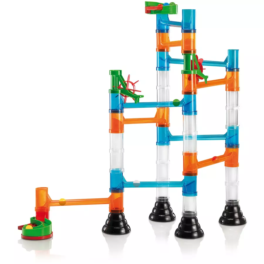 Quercetti Migoga Marble Run Transparent Kugelbahn (45 Teile)