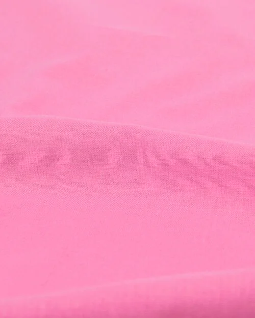 housse de couette coton doux 140 x 200/220 rose vif