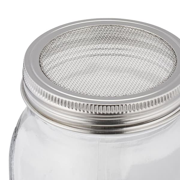 Sprayglass med ramme og skål