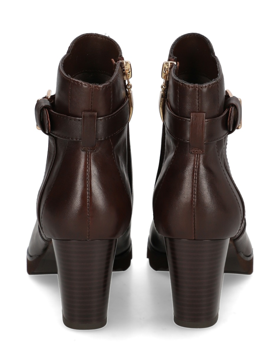 Glattleder Stiefelette