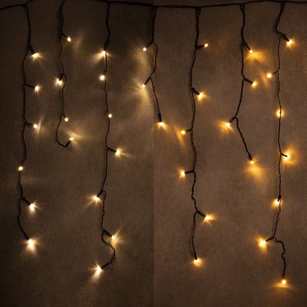 IJspegelverlichting - Donkergroen - 4 Meter - 180 Lampjes - Warm Wit en Extra Warm Wit