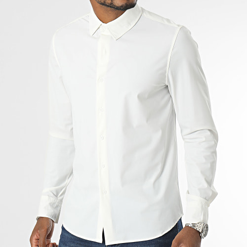 Chemise Manches Longues Blanc