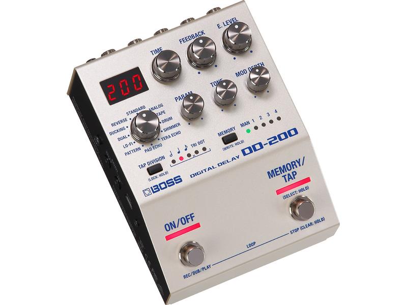 BOSS Effektgerät DD-200 Effektgerät mit hochwertigem Sound