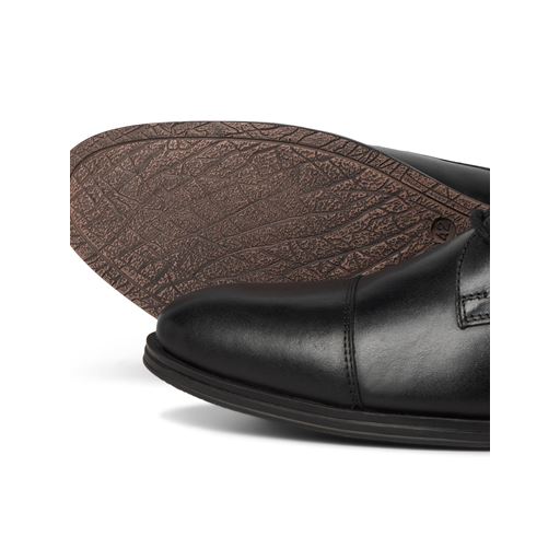 Jack&Jones Raymond Læder Sko, Anthracite, 40