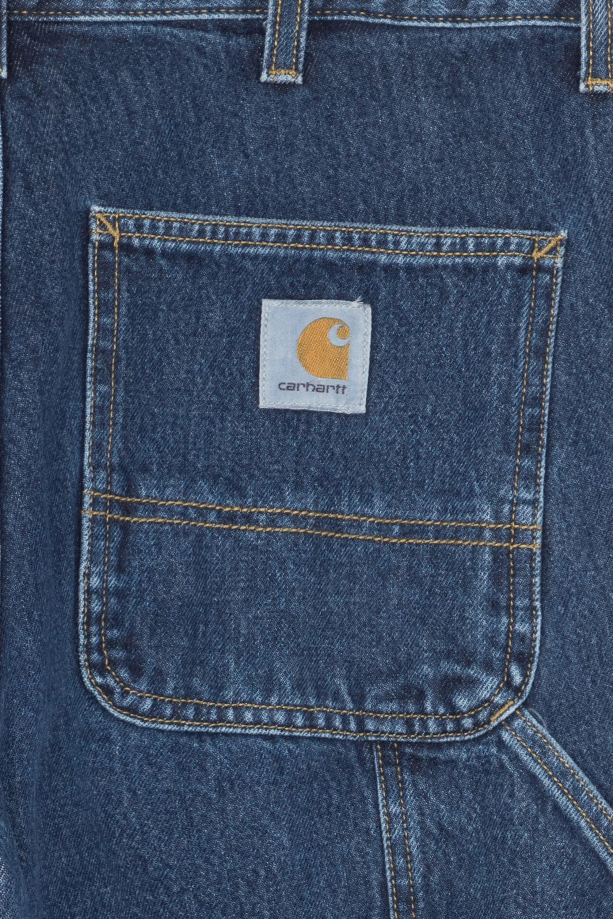 CARHARTT WIP Jean Double Knee Pant Bleu