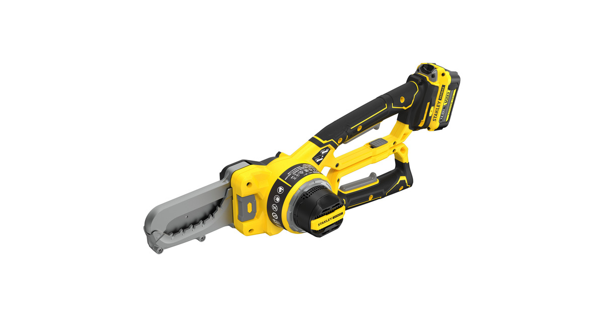 Stanley18V FATMAX V20 takkenschaar snoeizaag  (Accu inbegrepen)