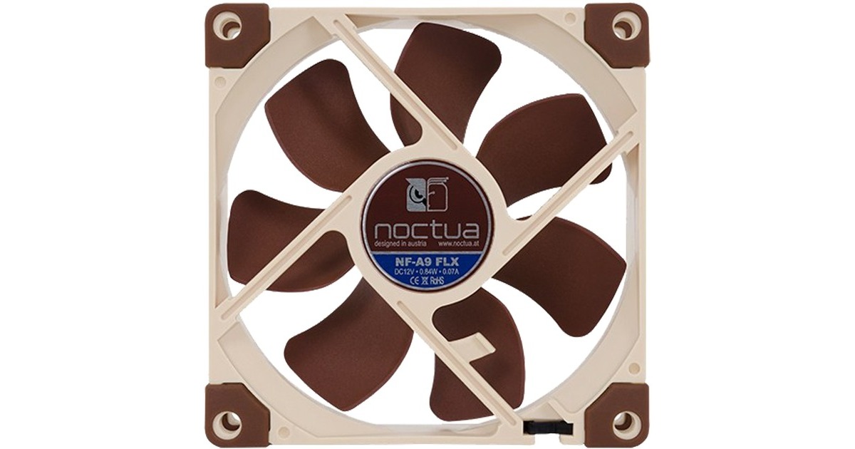 NoctuaNF-A9 FLX case fan  (92 x 92 x 25 mm)