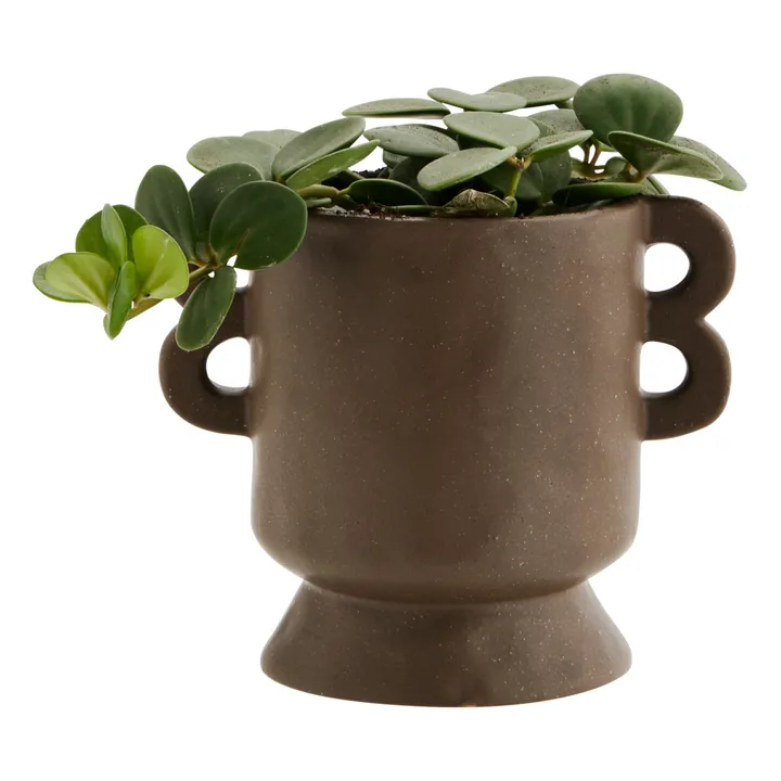 Madam Stoltz Vase en grès | Brun