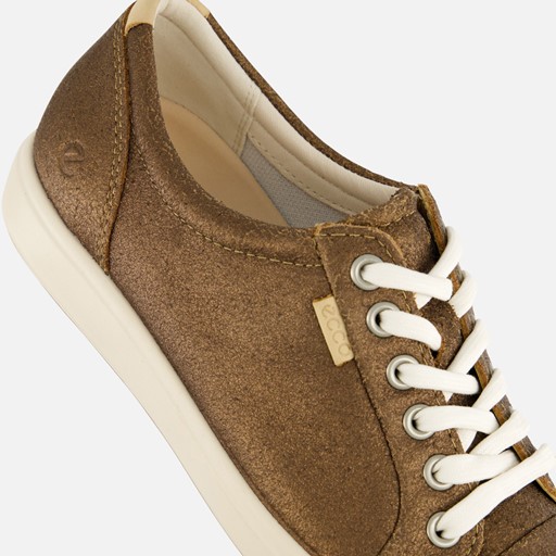 Ecco Soft 7 W Sneakers brons Nubuck