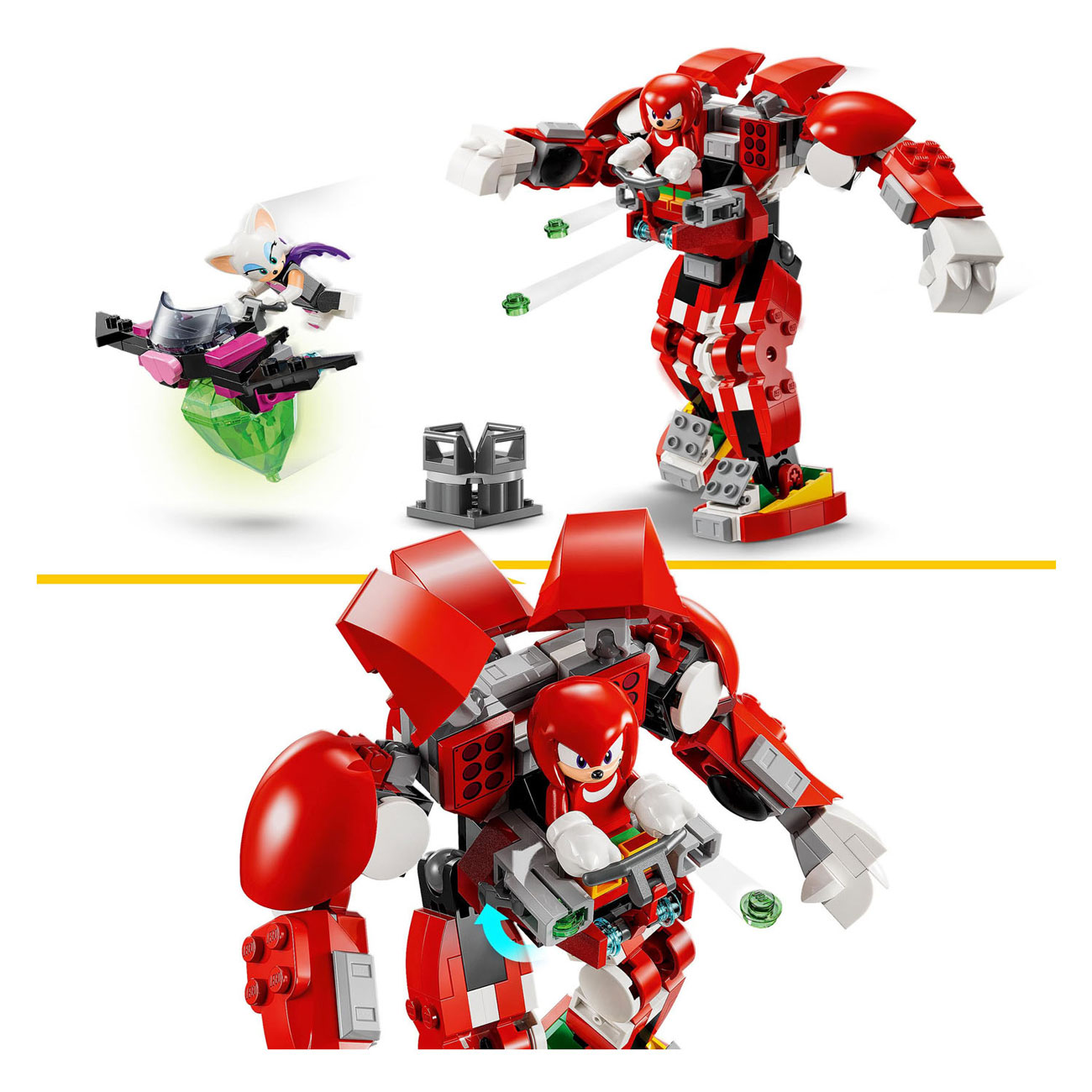 LEGO Sonic 76996 Knuckles' Mechabewaker