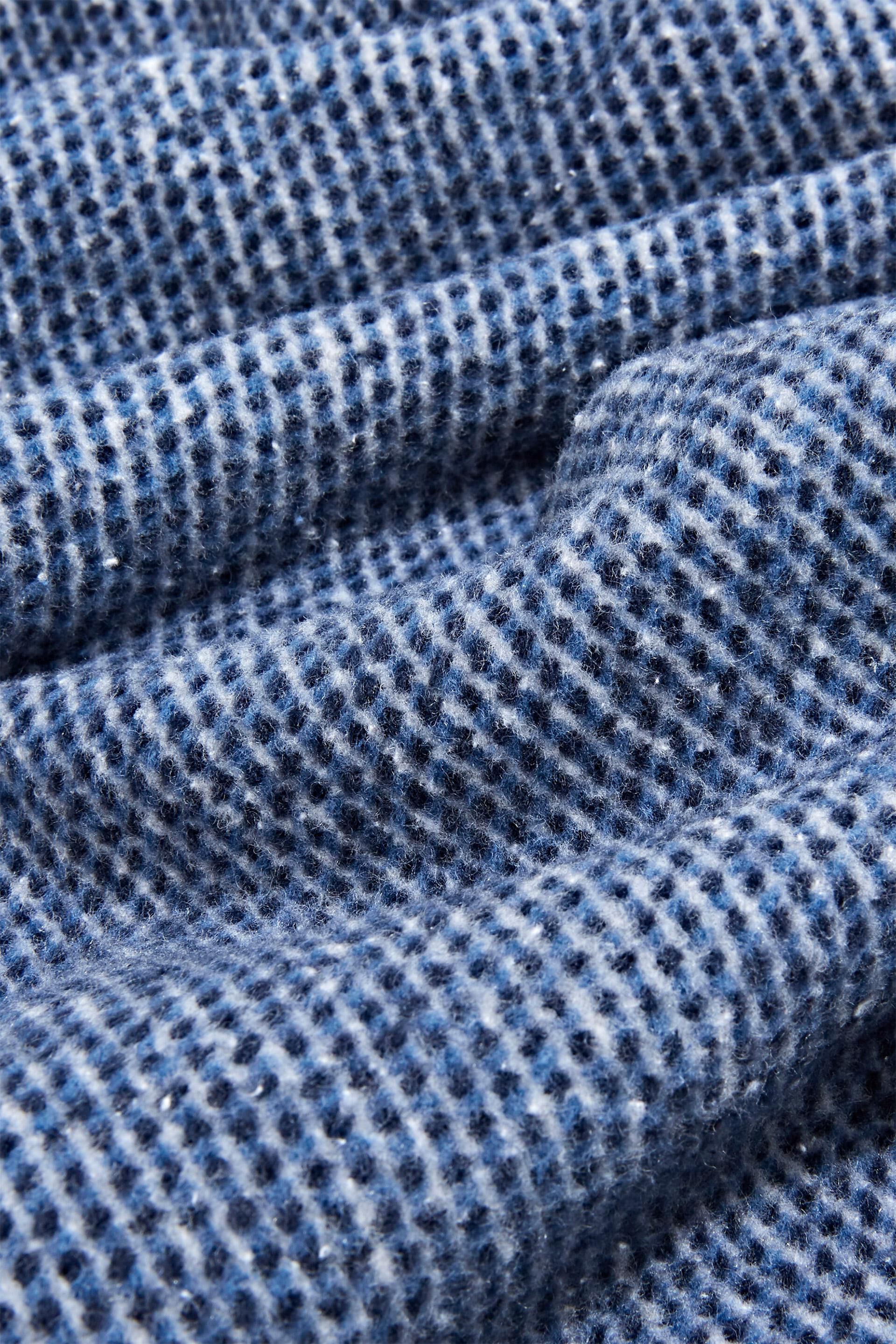 Plaid doux en coton mélangé