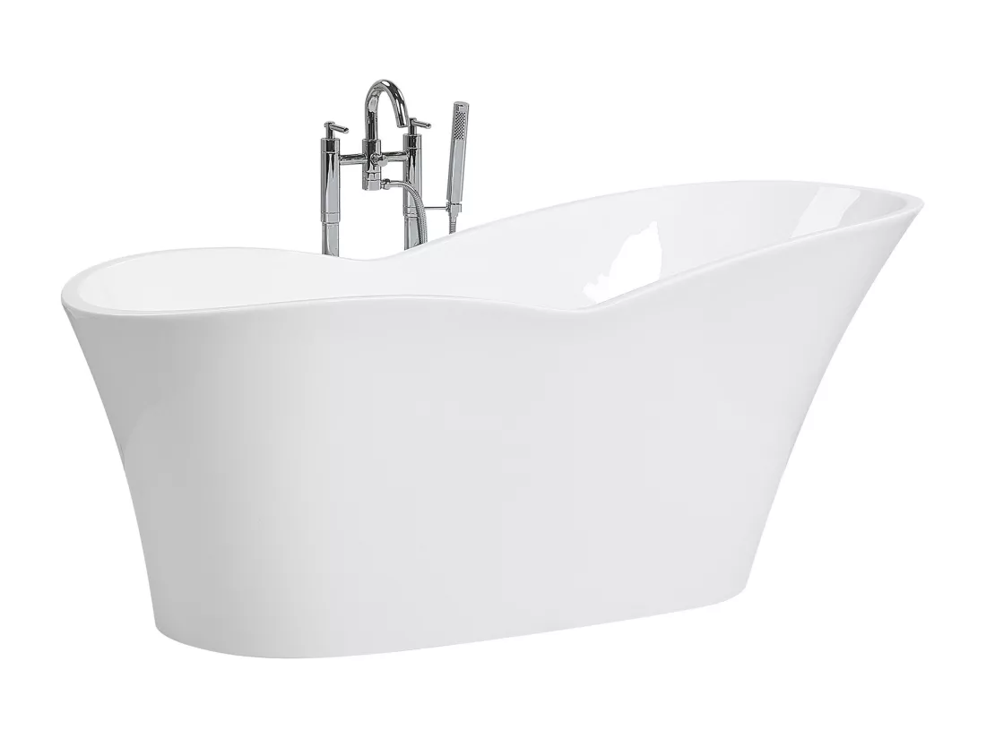 Baignoire îlot blanche 170 x 80 cm DULCINA