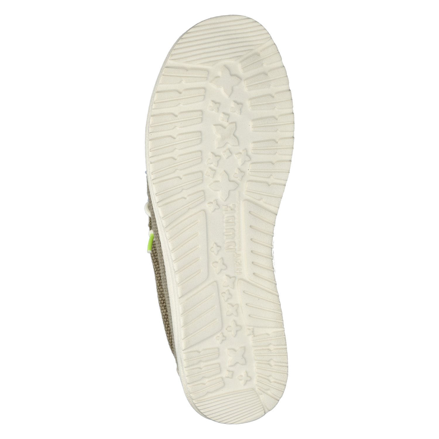 HEYDUDE Wally Braided heren mocassin Hey Dude Groen