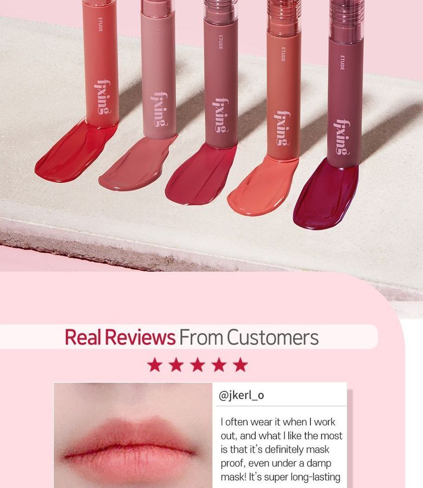 ETUDE - Fixerende tint #14 Rozenlila