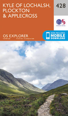 Kyle of Lochalsh, Plockton and Applecross - OS Explorer Map 428 (Sheet map, folded)