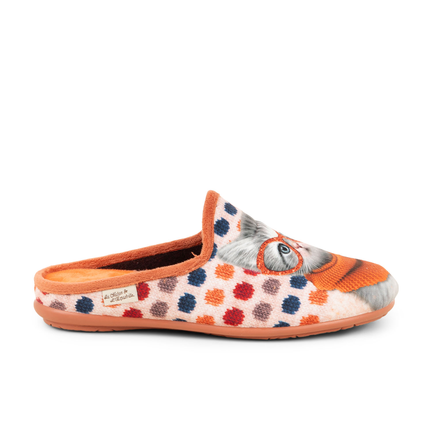 Chaussons femme LA MAISON DE L'ESPADRILLE LAMULECAT