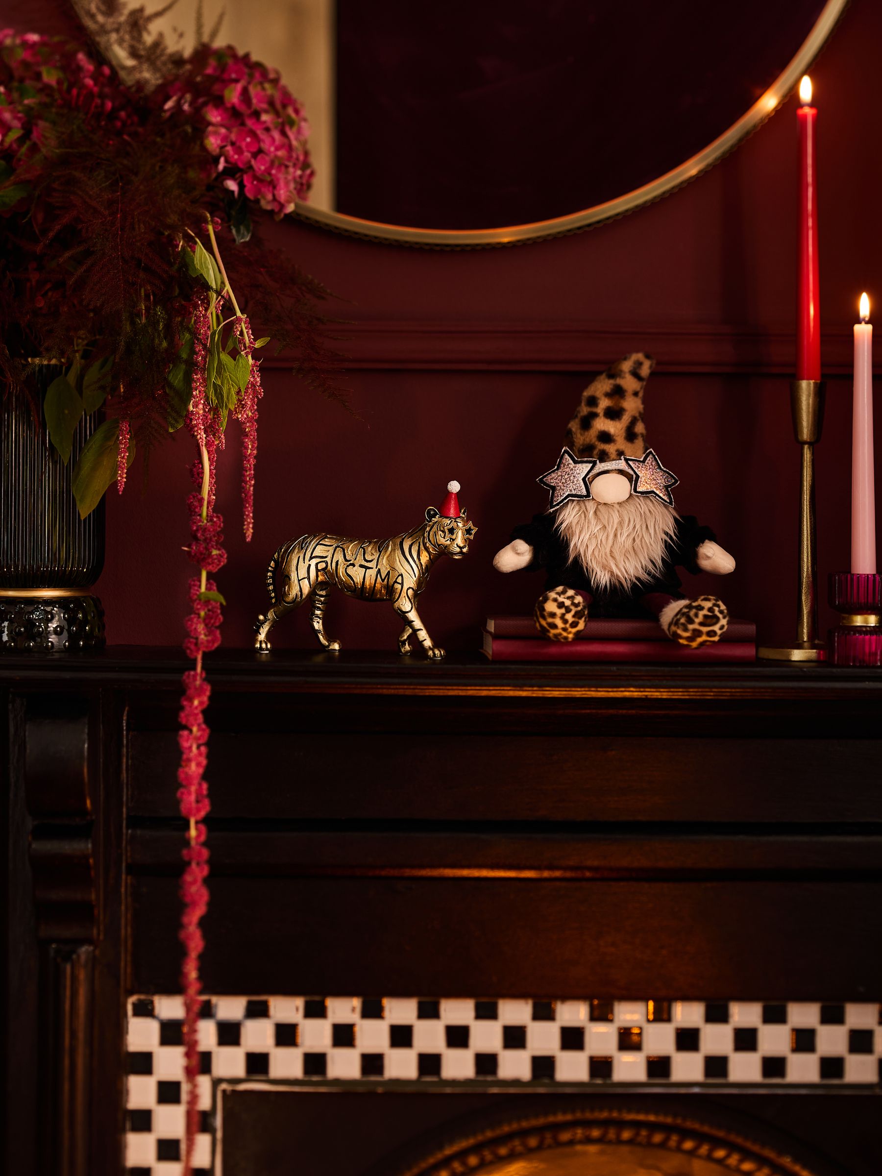 Pluche Kerstmis Gonk Ornament