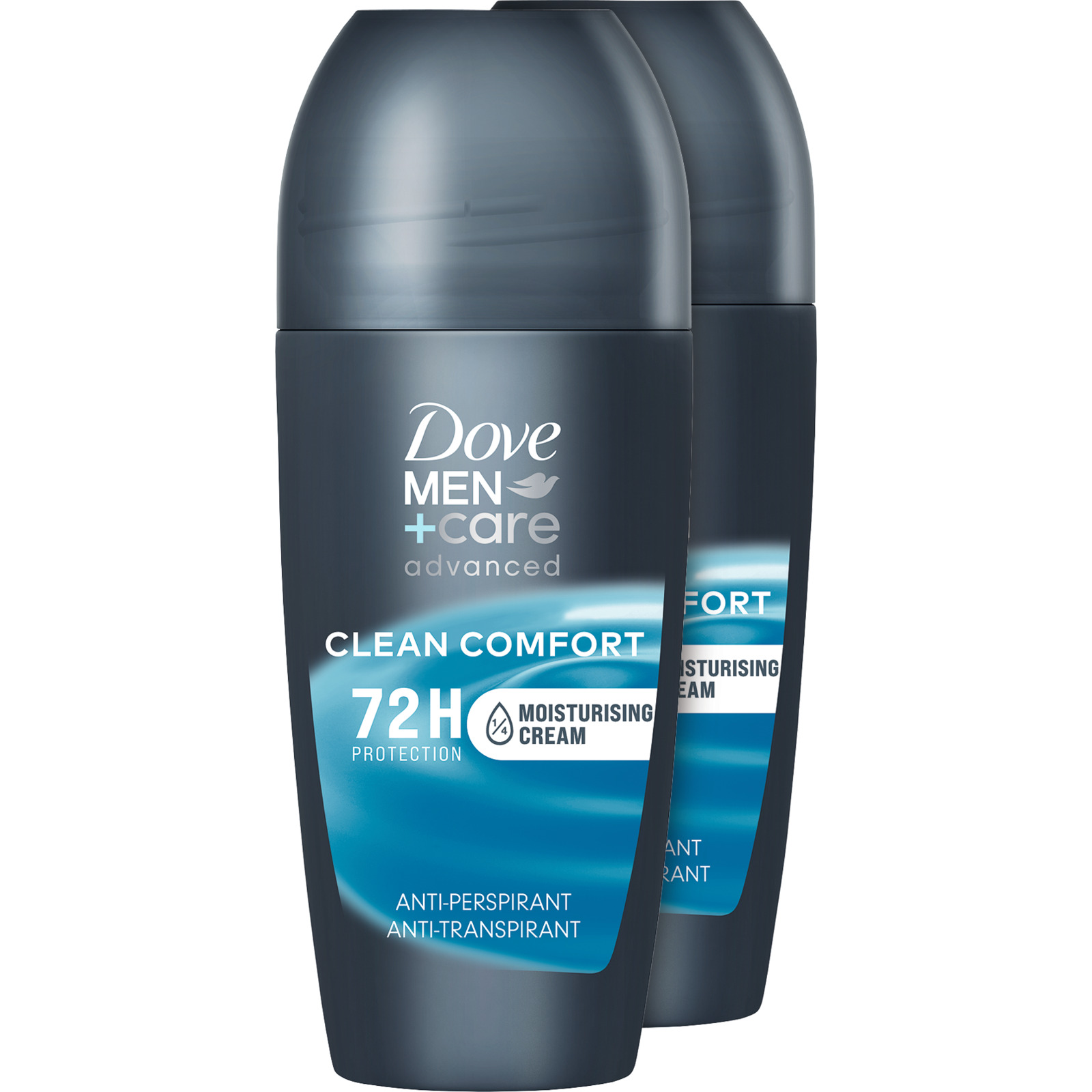 Dove Roll Men Clean Comfort 2 x 50 ml