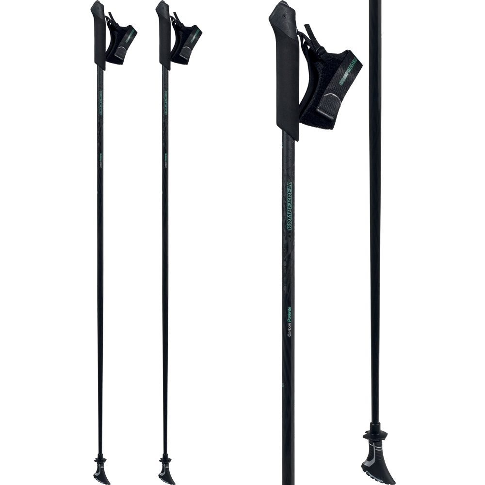 Komperdell Poniente Carbon Pearl Nordic Walking Stöcke schwarz