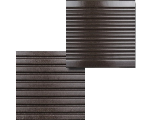 Konsta WPC terrasplanken Futura holle kamerprofiel glad 26x145 mm (verkoop per meter van 1,00 m tot max. 6,00 m) chocoladebruin