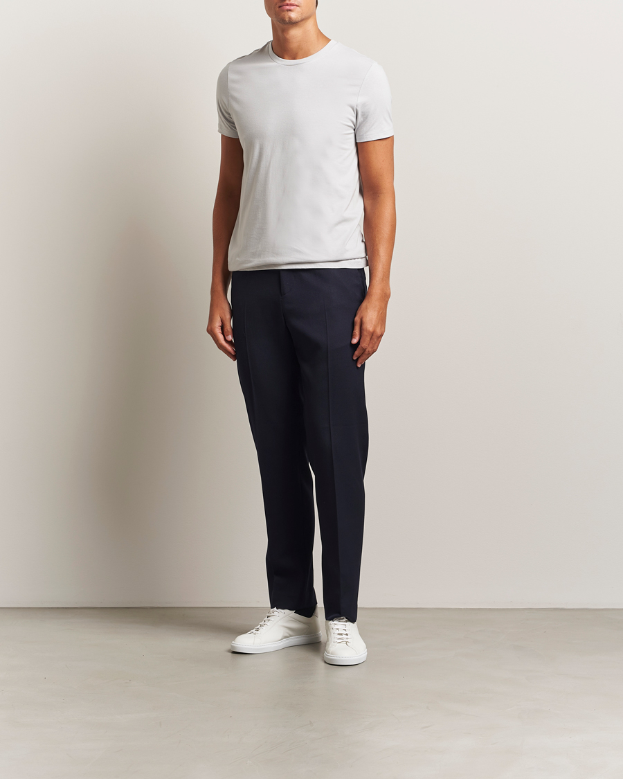 Calvin Klein 3-Pack Cotton Crew Neck T-Shirt Blue/Grey/Green
