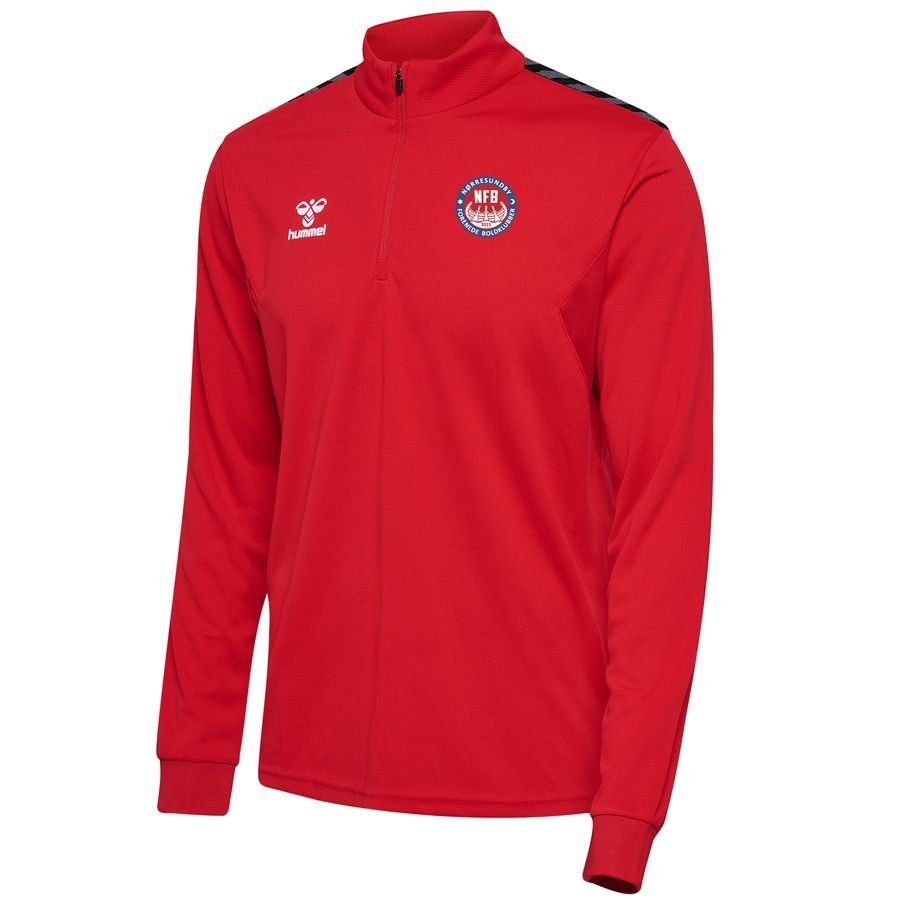 NFB Maillot d'Entraînement 1/2 Zip - Rouge Enfant
