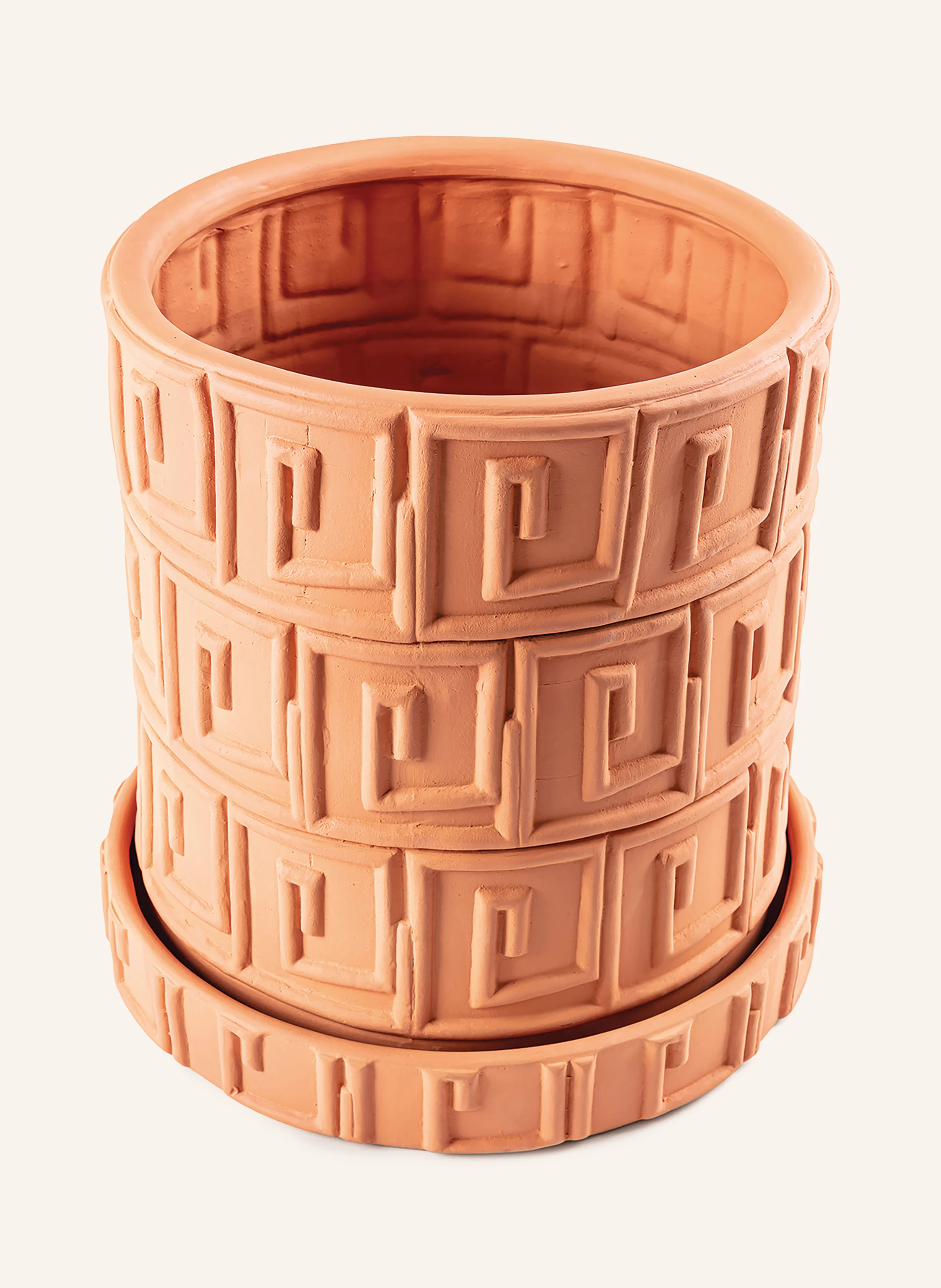 SELETTI Blumentopf MAGNA GRAECIA GRECA