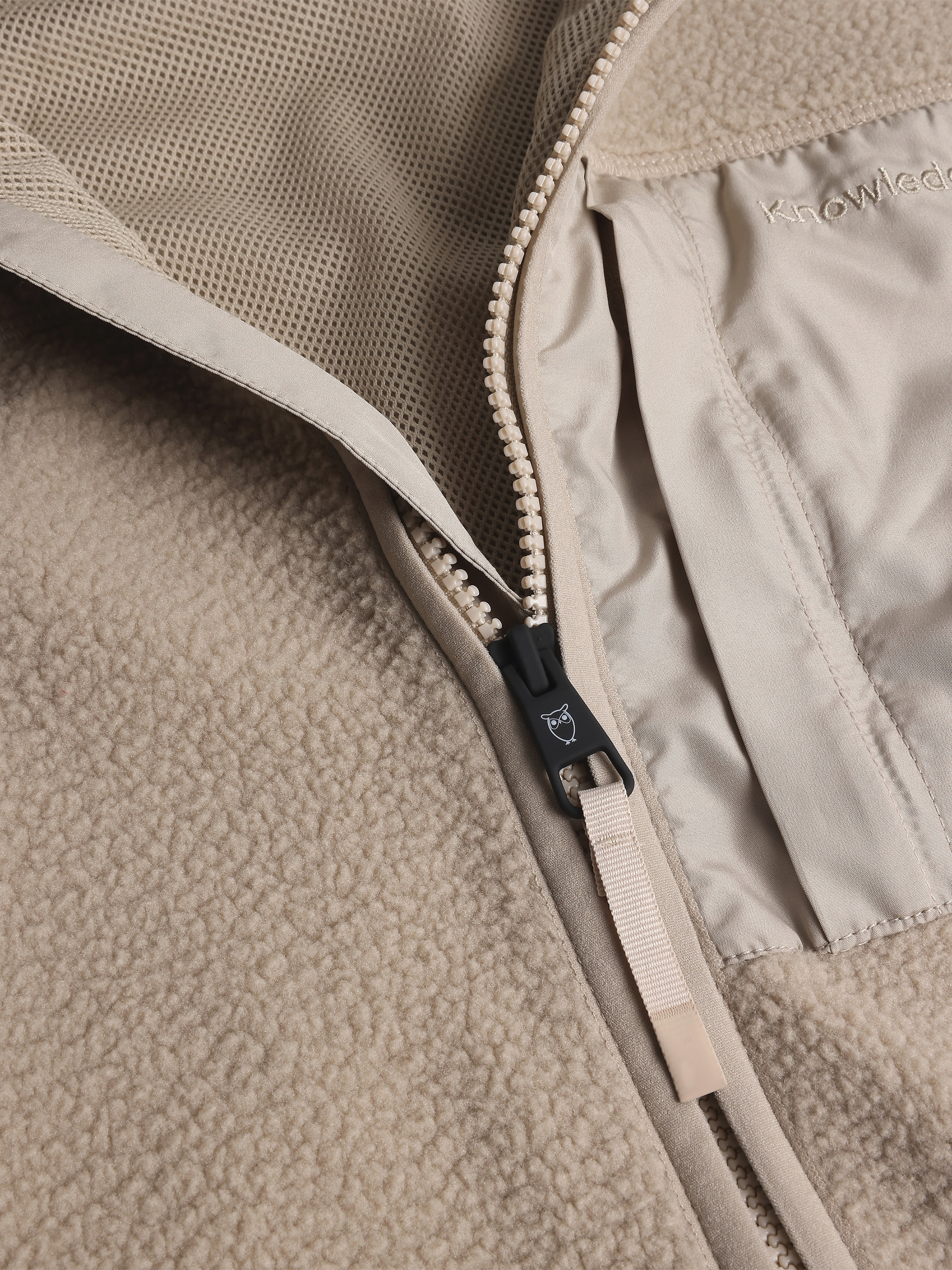 Loose Fit Zip Fleece W