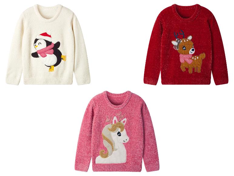 Kinder chenille kersttrui