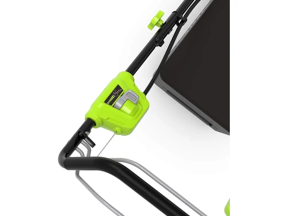 Greenworks GD40LM46SP, Skubbe plæneklipper, 750 m², 46 cm, 2,5 cm, 7 mm, 4 hjul