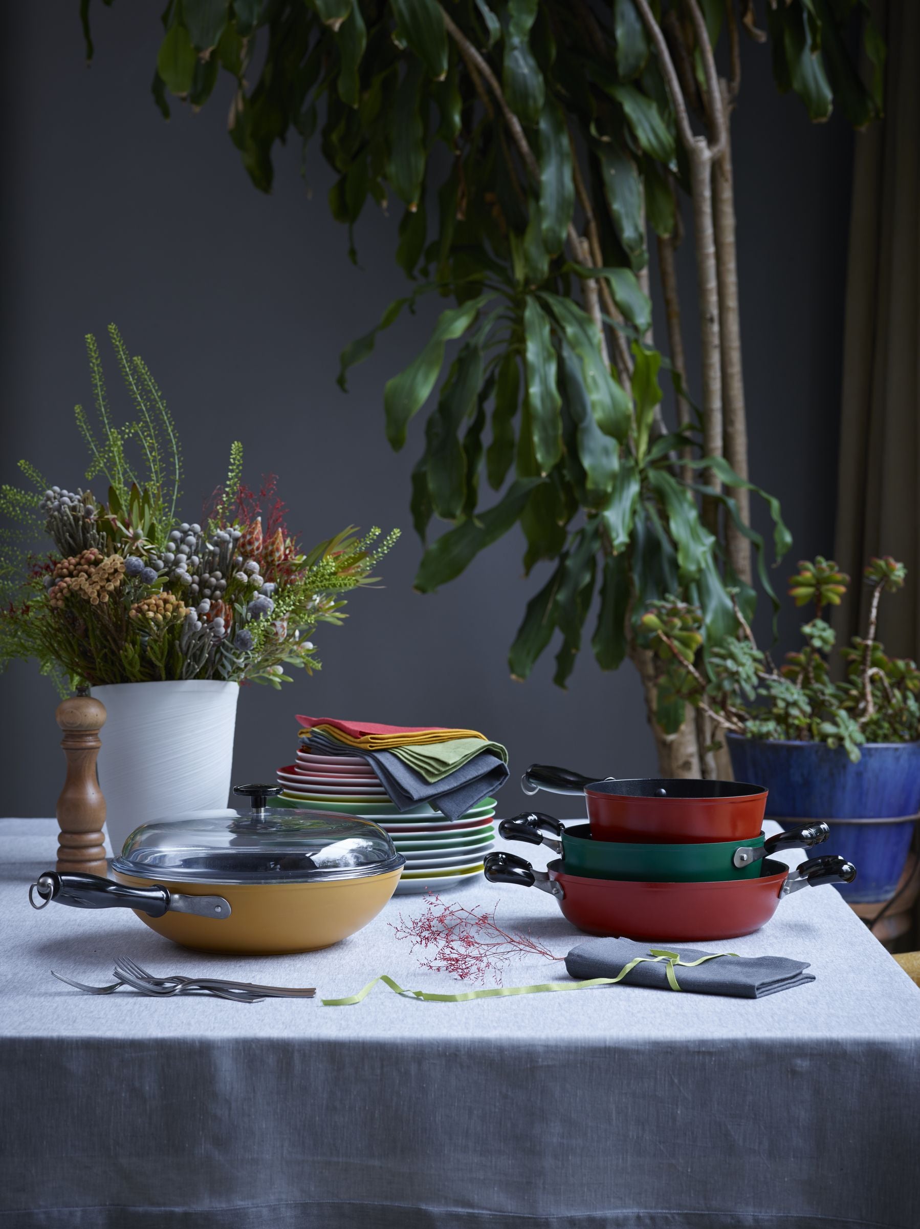 Sambonet - Sambonet Vintage Kookpan met Deksel Ã 24 cm