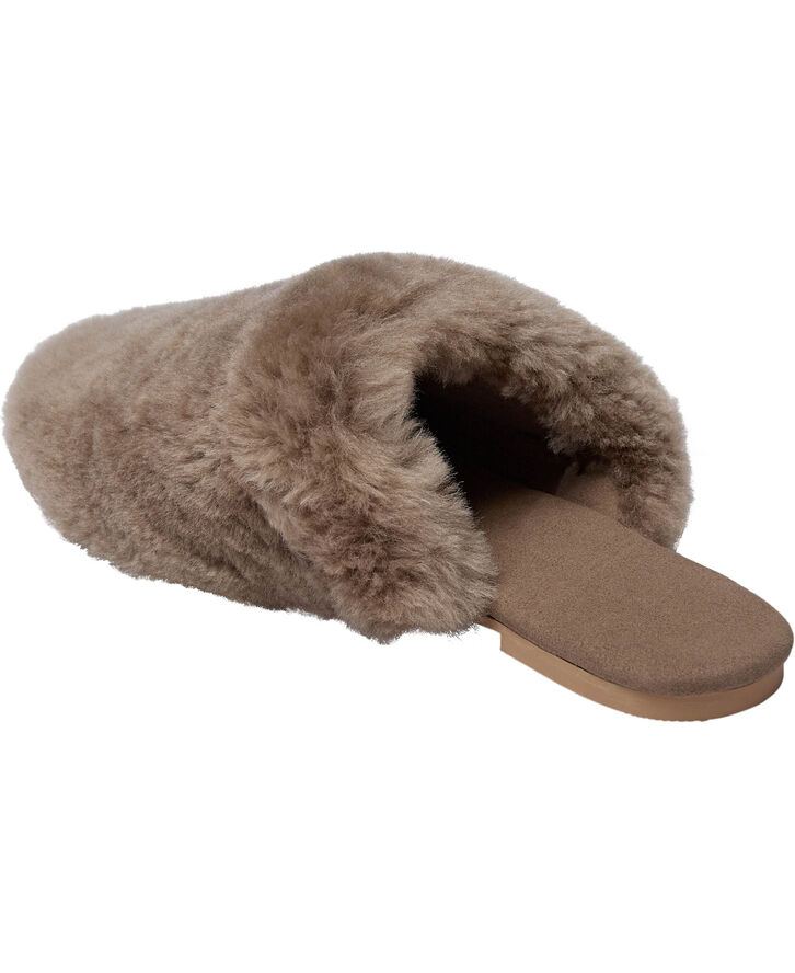 Magasin du Nord Collection Slipper in Real sheepskin - Cocoa Creme Cocoa creme