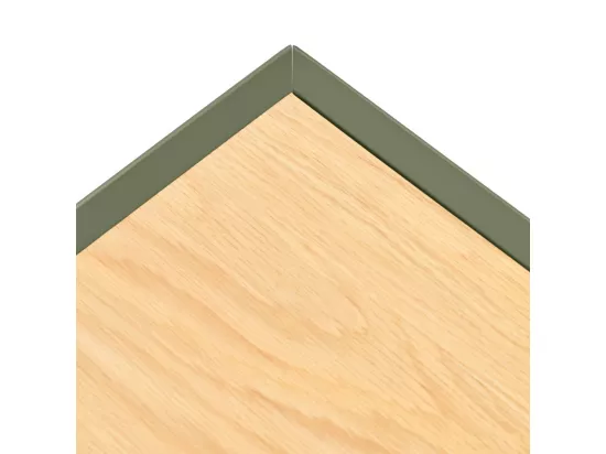 Arista - Meuble TV en bois 1 porte 2 tiroirs L180cm : Couleur - Vert amande