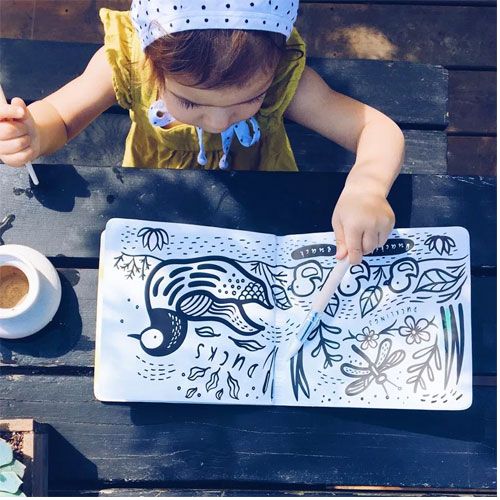 Wee gallery badboekje - colour me ocean WG650