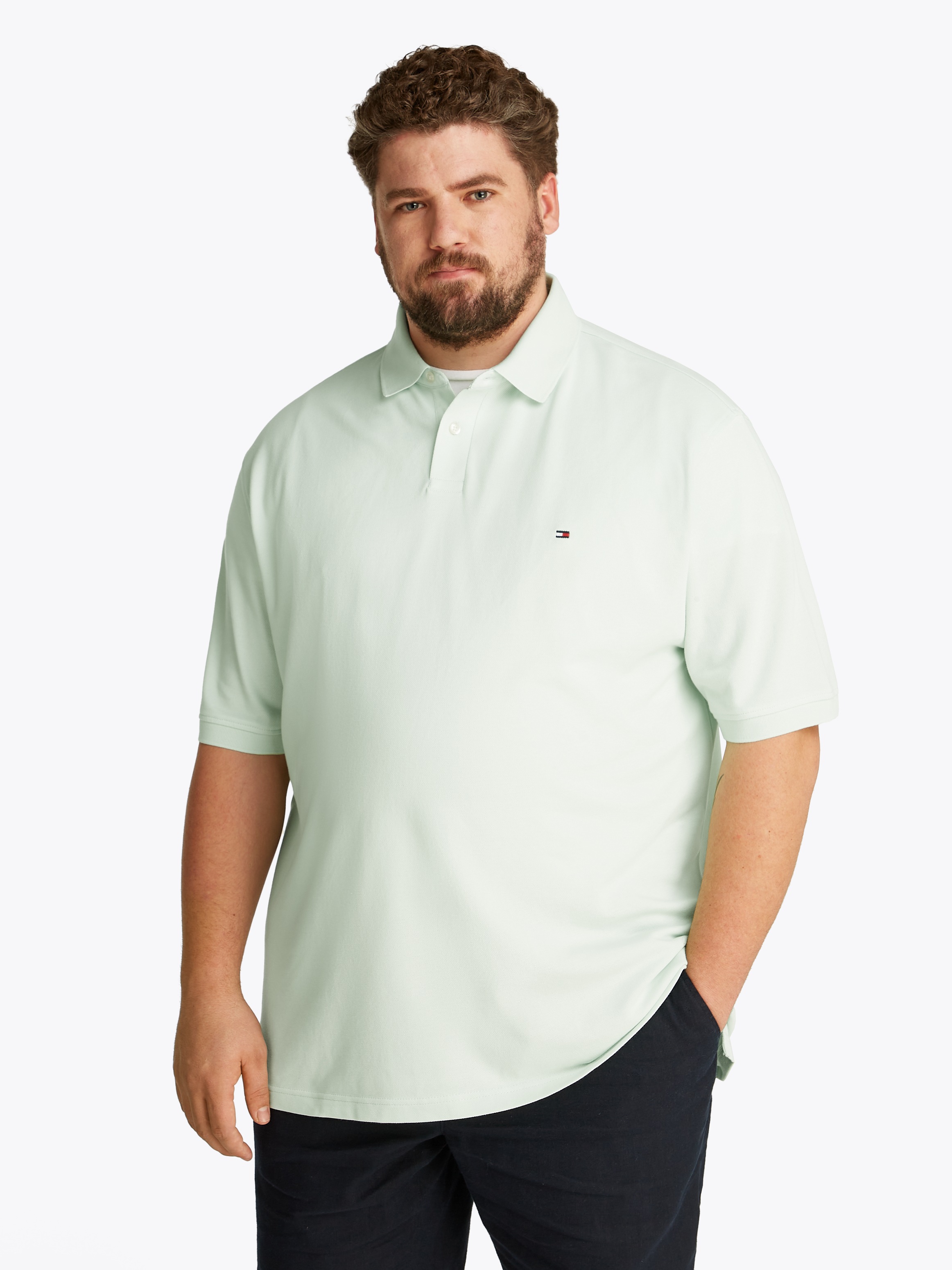 Tommy Hilfiger Big & Tall Poloshirt »BT-1985 REGULAR POLO-B«, Grosse Grössen