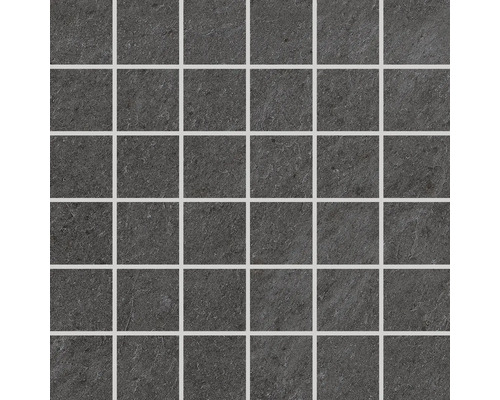 Mozaïek Meran antraciet 29,7 cm x 29,7 cm x 0,6 cm