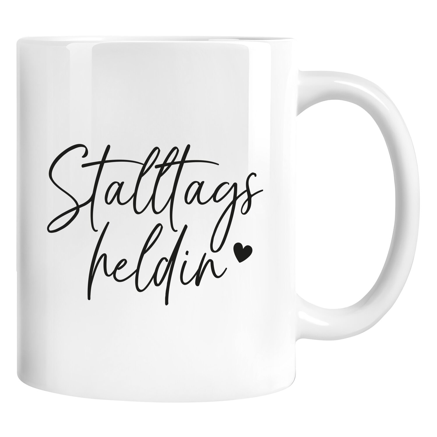 mrs. RIDE Keramiktasse  - white - Stalltagsheldin
