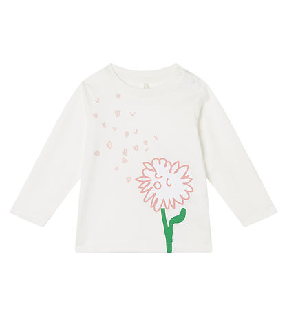 Stella McCartney Kids Bluse - Ivory m. Blume