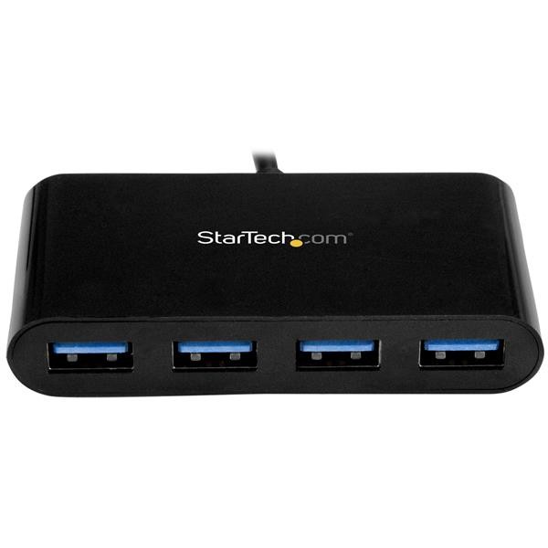 StarTech.com Hub USB-C à 4 ports alimenté par bus - USB-C vers 4x USB-A - USB 3.0