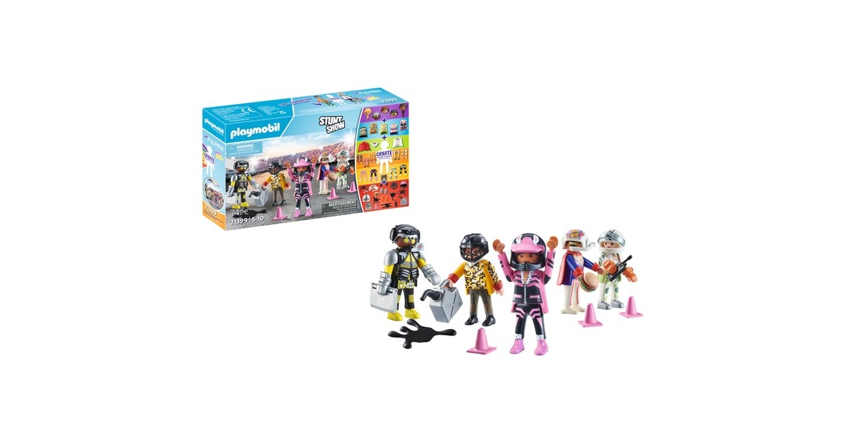 PLAYMOBILMy Figures - Stuntshow Constructiespeelgoed  (71399)