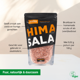 Purasana Vegan Himasala Keukenzout Grof 1KG