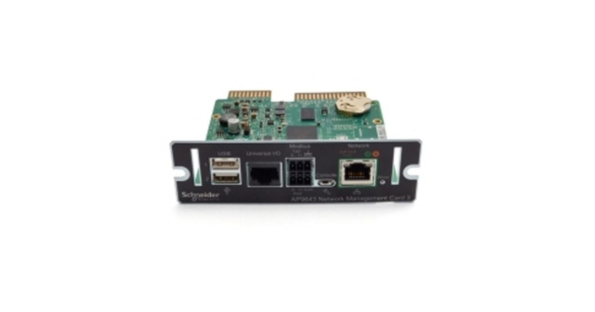 APCAPC UPS Network Management Card 3 AP9643 uitbreidingsmodule