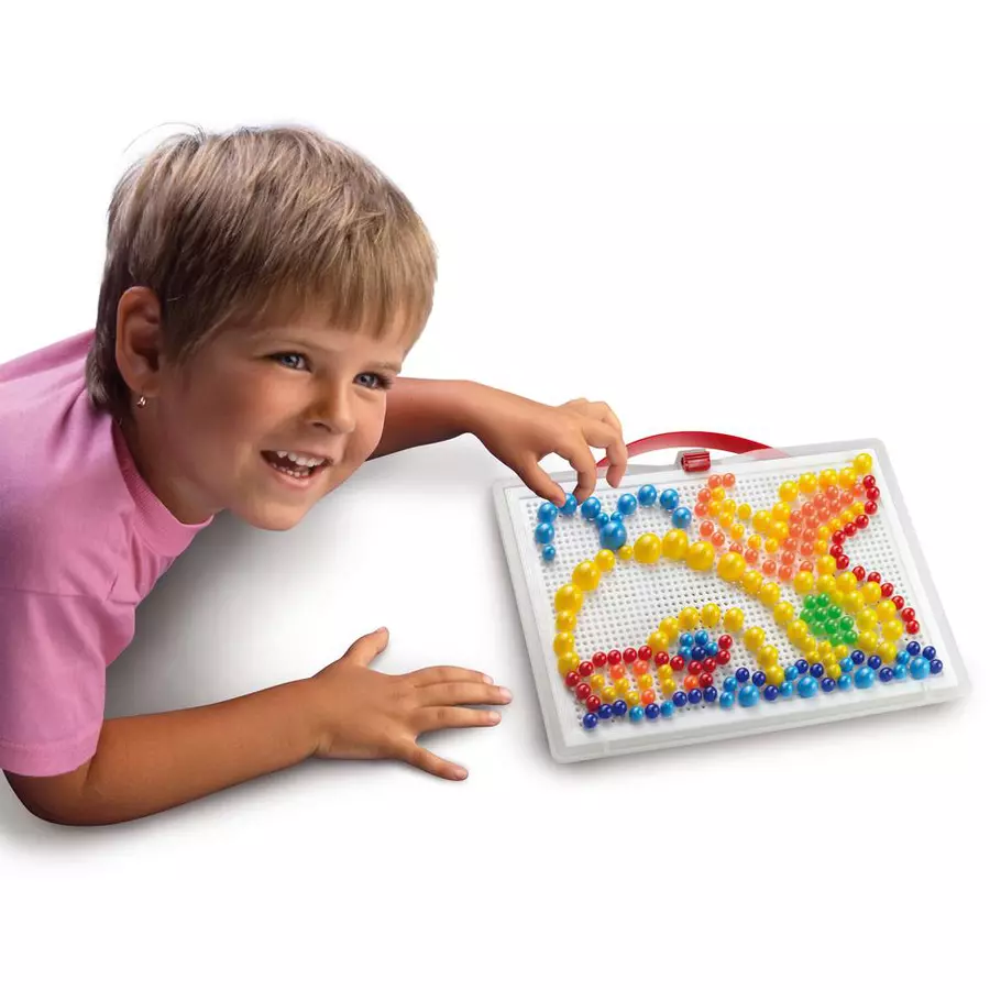 Quercetti Stiftemosaik FantaColor Portable (280 Teile)